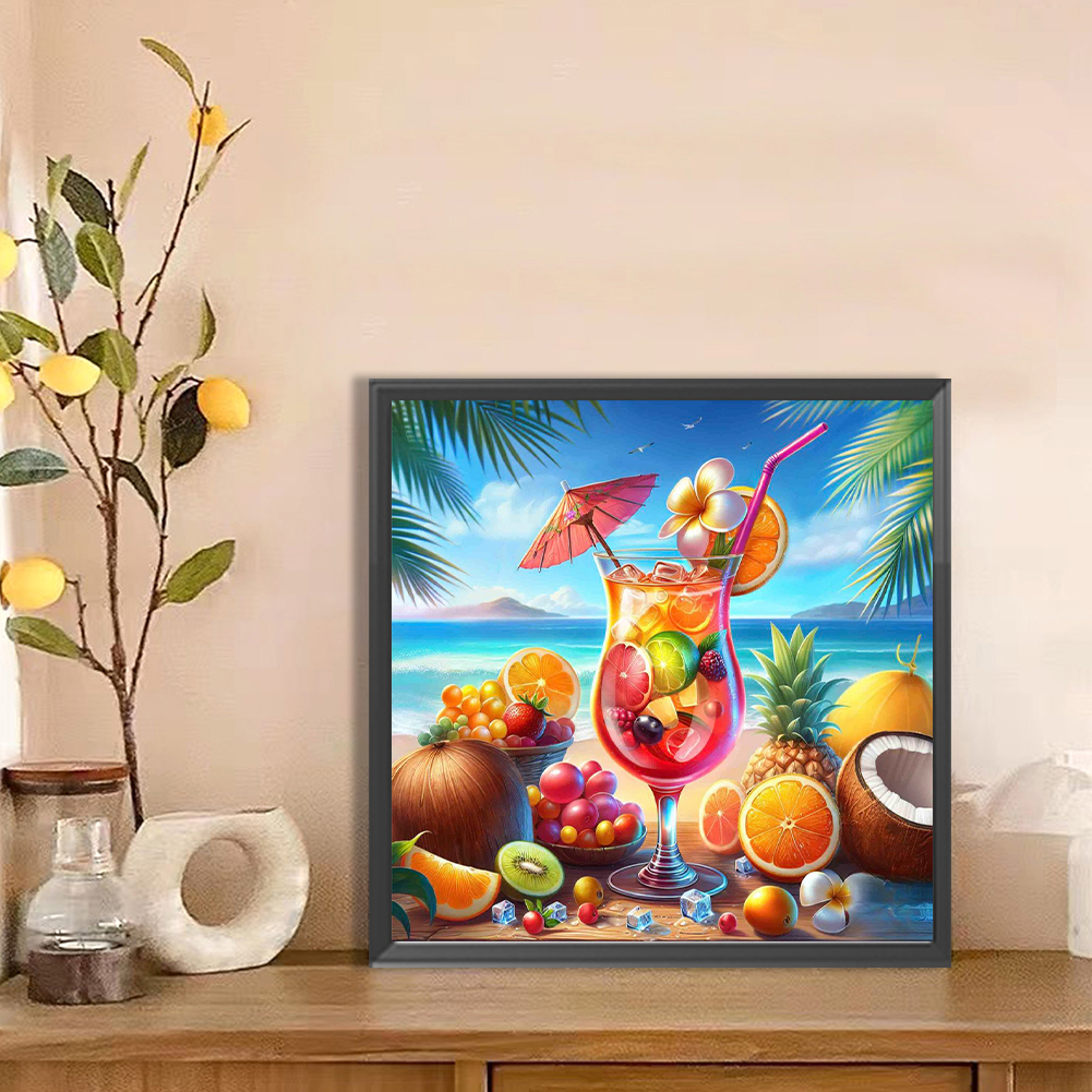 Summer Beach Full DIY 5D Round - Art Craft Idea incelemesi ve fiyatı
