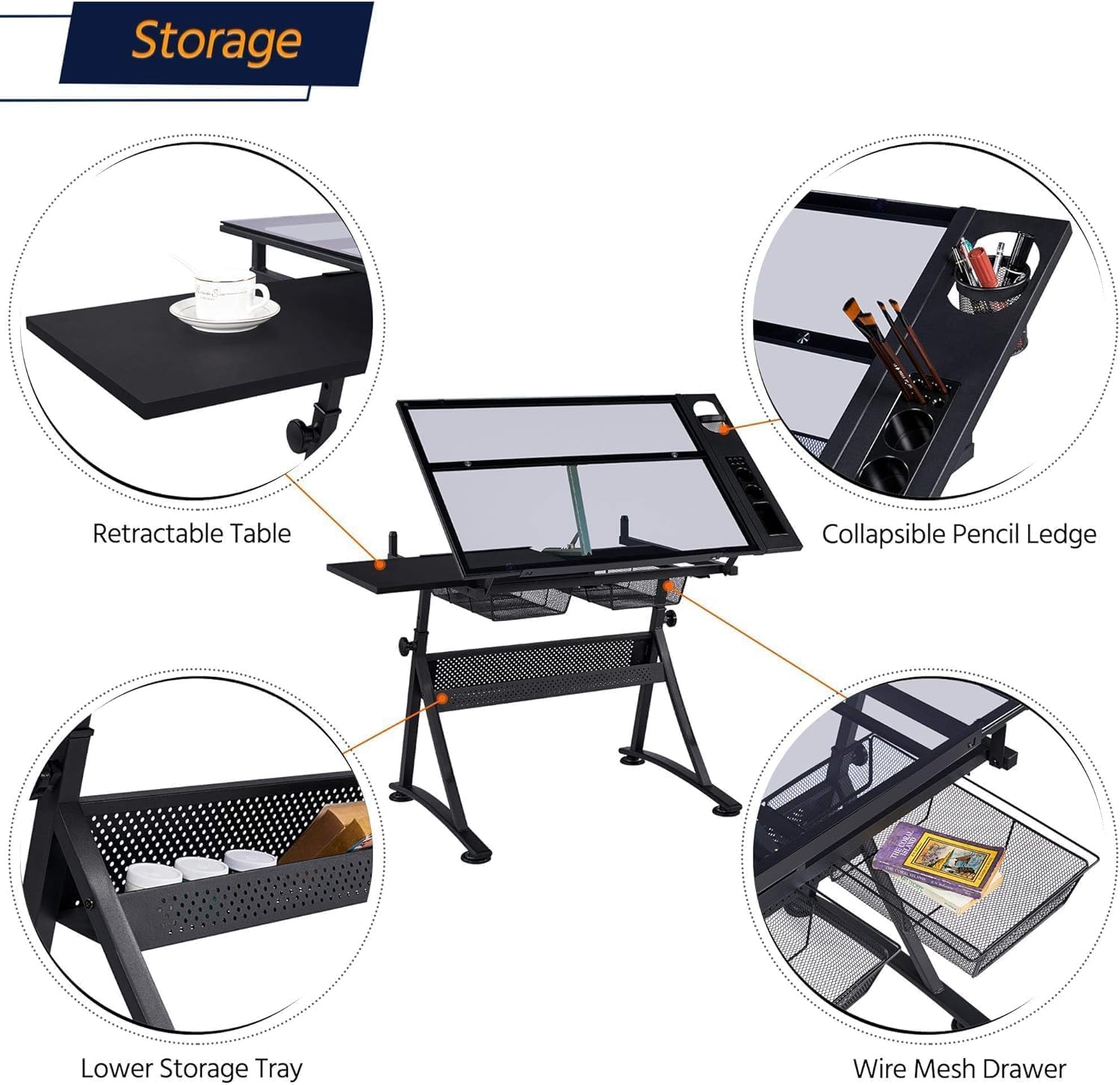Table w/Stool, Height Adjustab - Art & Craft Zone incelemesi ve fiyatı