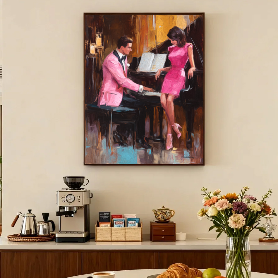 1pc frameless Painting By Numb - Art And Craft Valentine incelemesi ve fiyatı