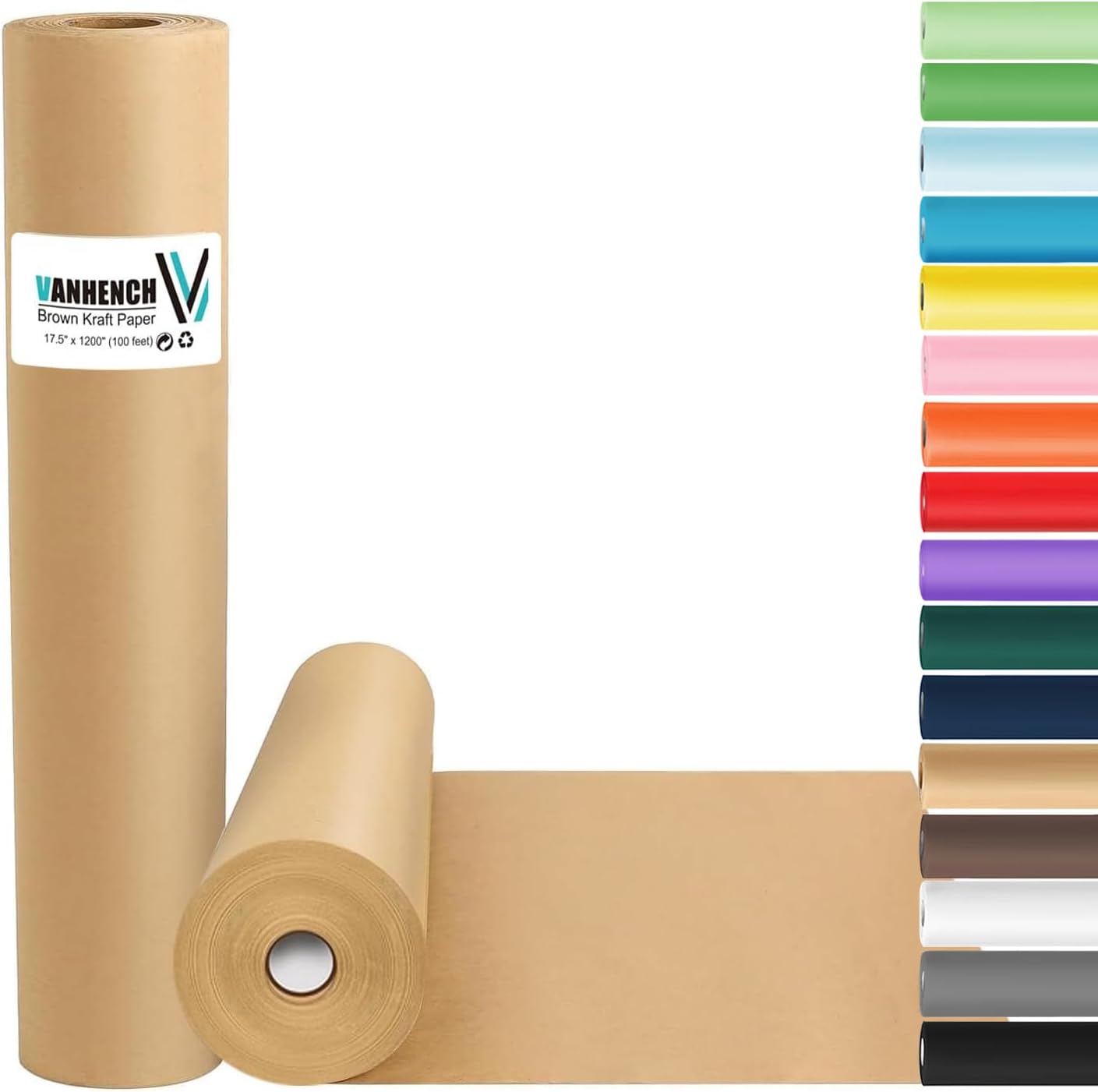 Vanhench Brown Wrapping Paper  - Art Craft Flower incelemesi ve fiyatı