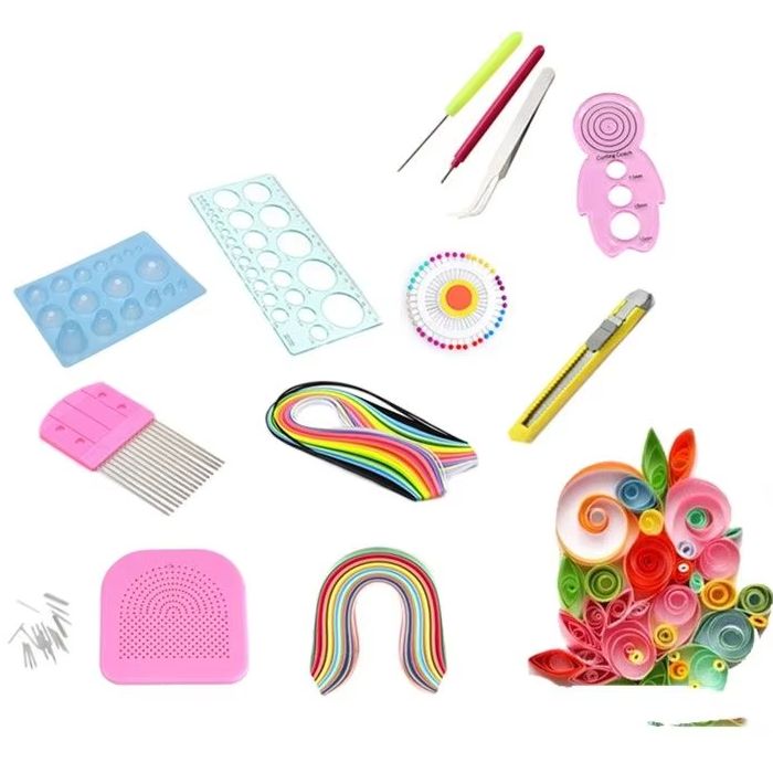 Handmade Craft Filigree Paper  - Quilling Paper Strips incelemesi ve fiyatı