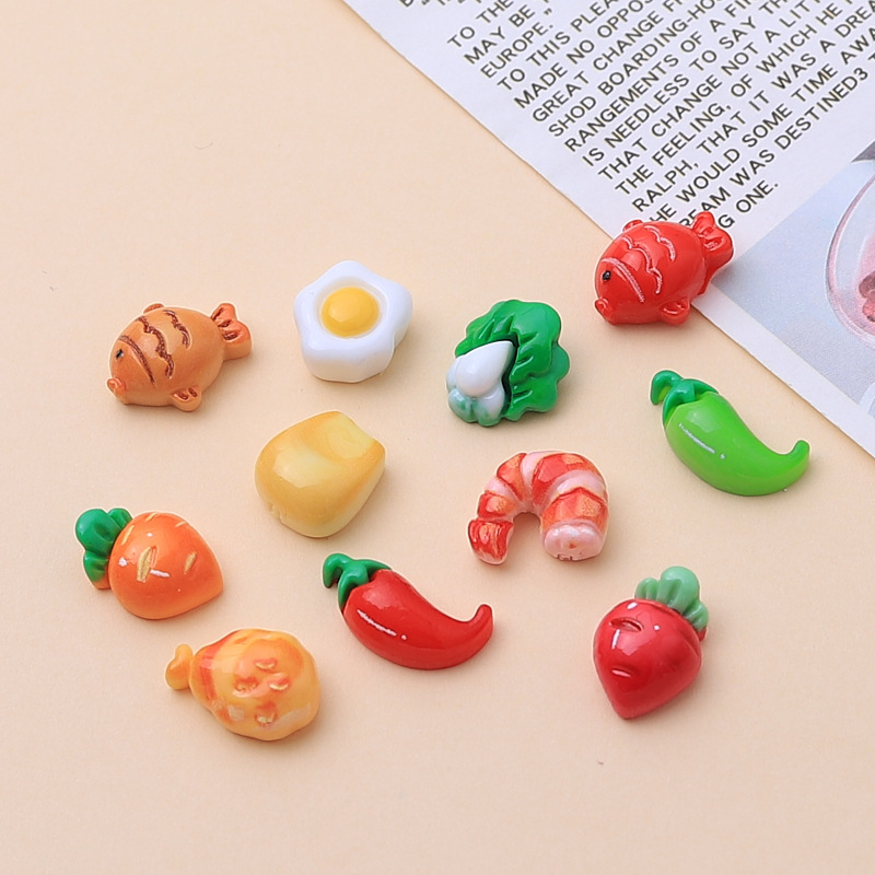 10pcs/lot Vegetables 3D Flatba - Art And Craft Vegetable incelemesi ve fiyatı