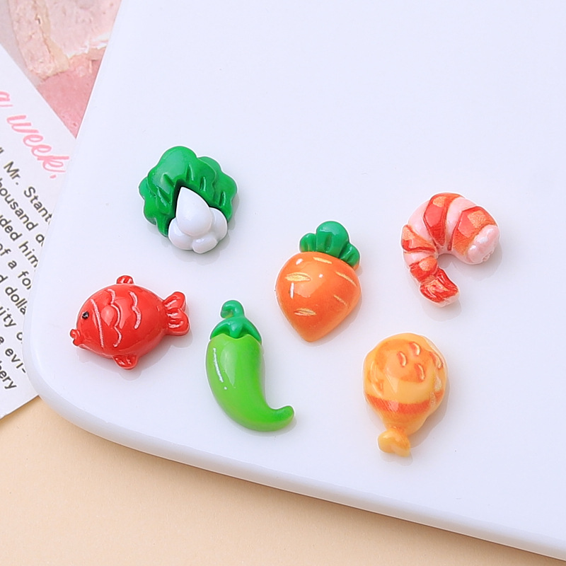 10pcs/lot Vegetables 3D Flatba - Art And Craft Vegetable incelemesi ve fiyatı