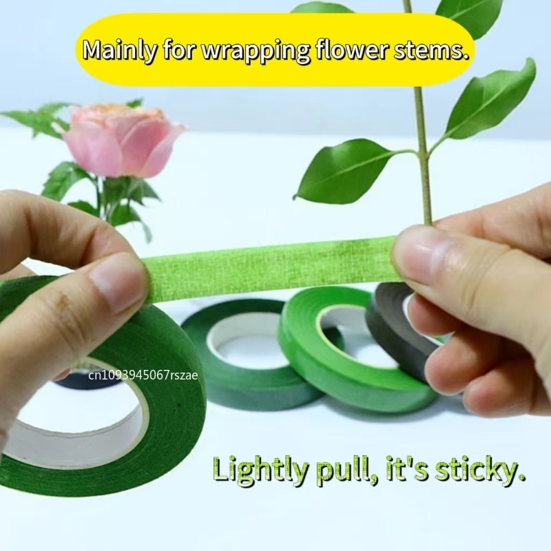 Green Waterproof Floral Tape A - Art Craft Flower incelemesi ve fiyatı