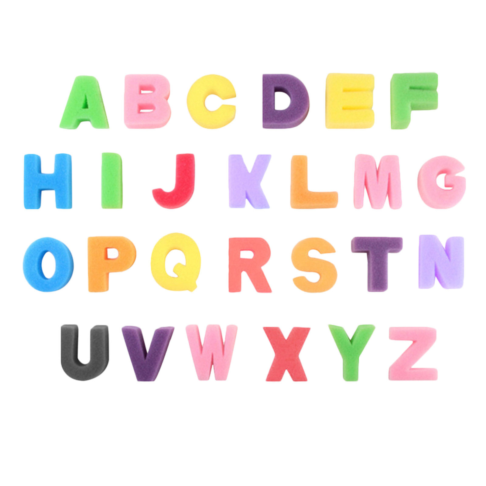 26Pcs Alphabet Sponge Stamps K - Art Craft Education incelemesi ve fiyatı