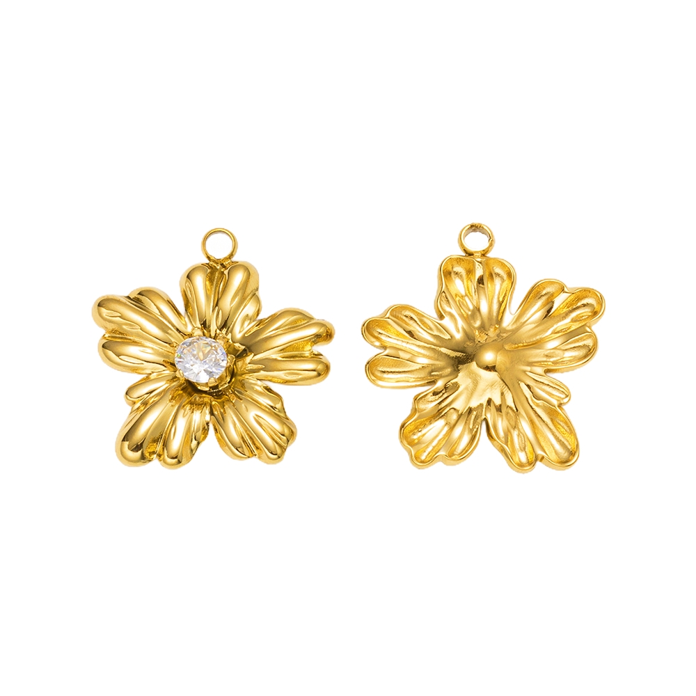 5pcs Gold Stainless Steel Flow - Art Craft Flower incelemesi ve fiyatı