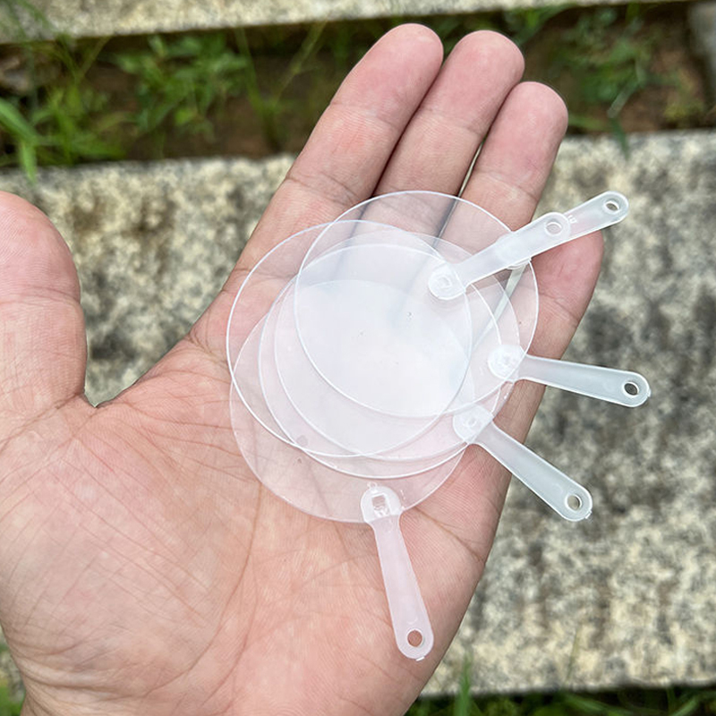 50Pcs 5cm Mini DIY Blank Fan T - Art Craft Idea incelemesi ve fiyatı
