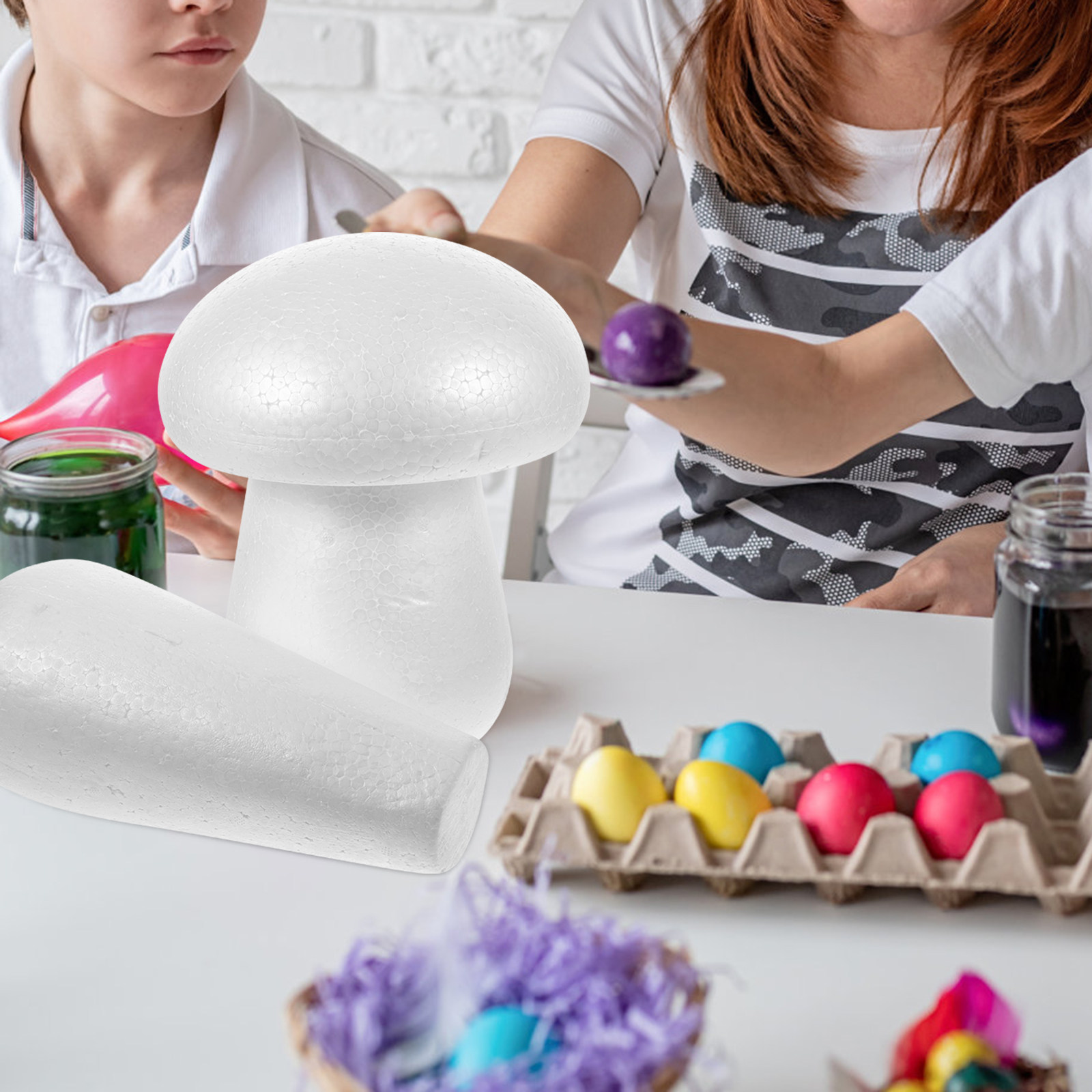 2Pcs Vegetable-Shaped DIY Foam - Art And Craft Vegetable incelemesi ve fiyatı