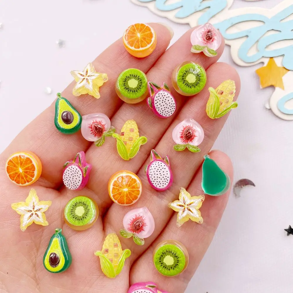 50PCS Resin Cute Mini Colorful - Art And Craft Vegetable incelemesi ve fiyatı