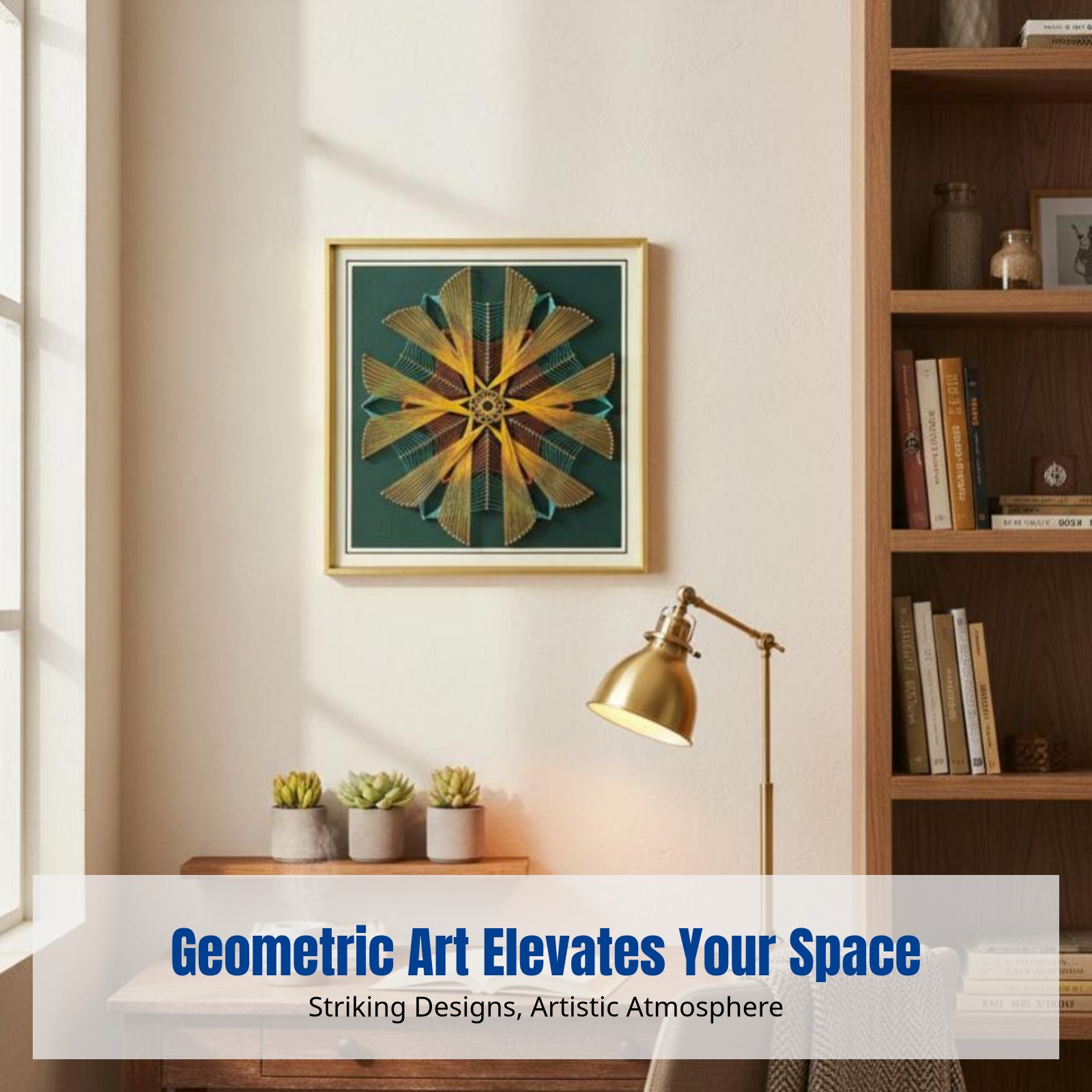 Geometric Pattern Nail String  - Art Craft Room incelemesi ve fiyatı