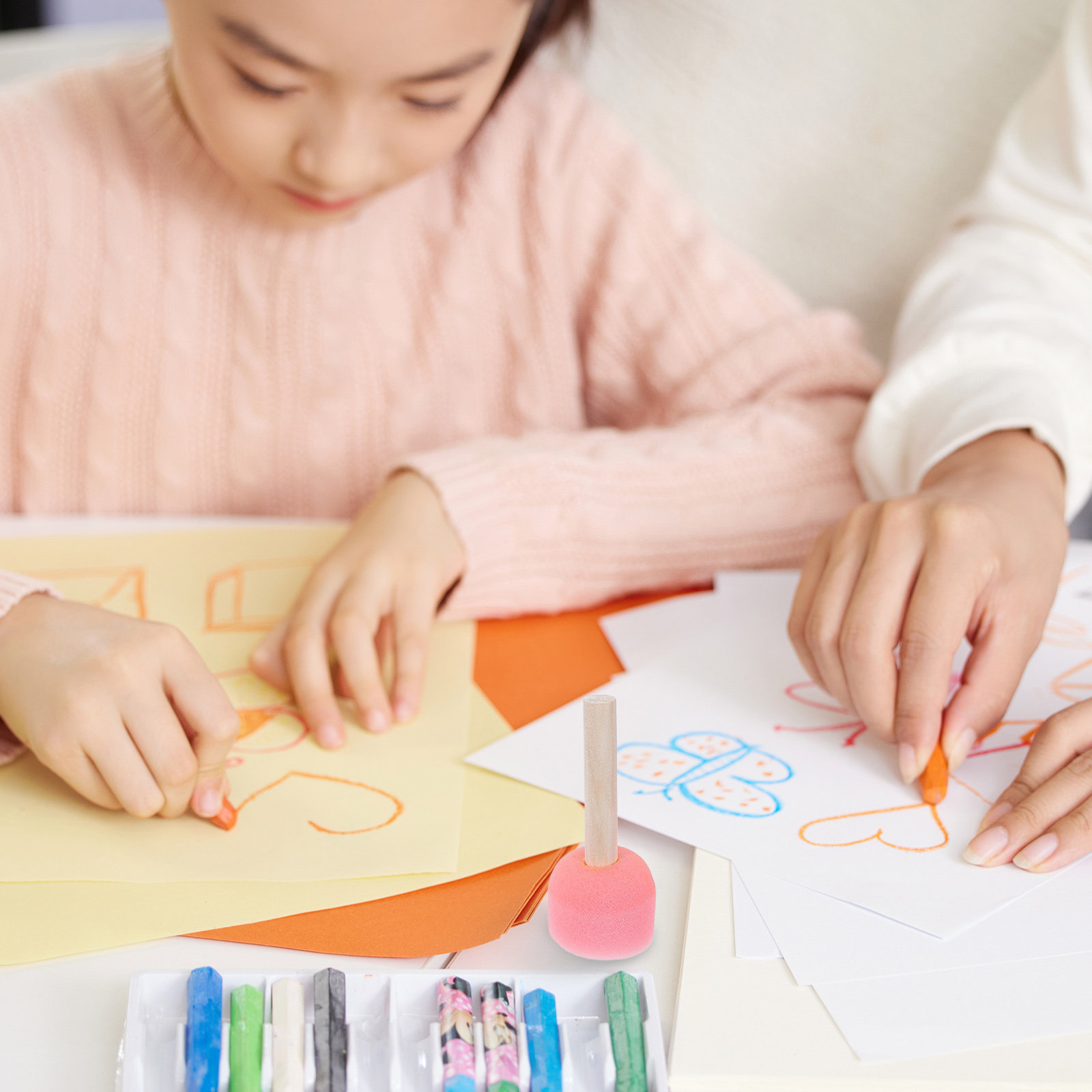 25Pcs Children Painting Sponge - Art And Craft With Paint incelemesi ve fiyatı