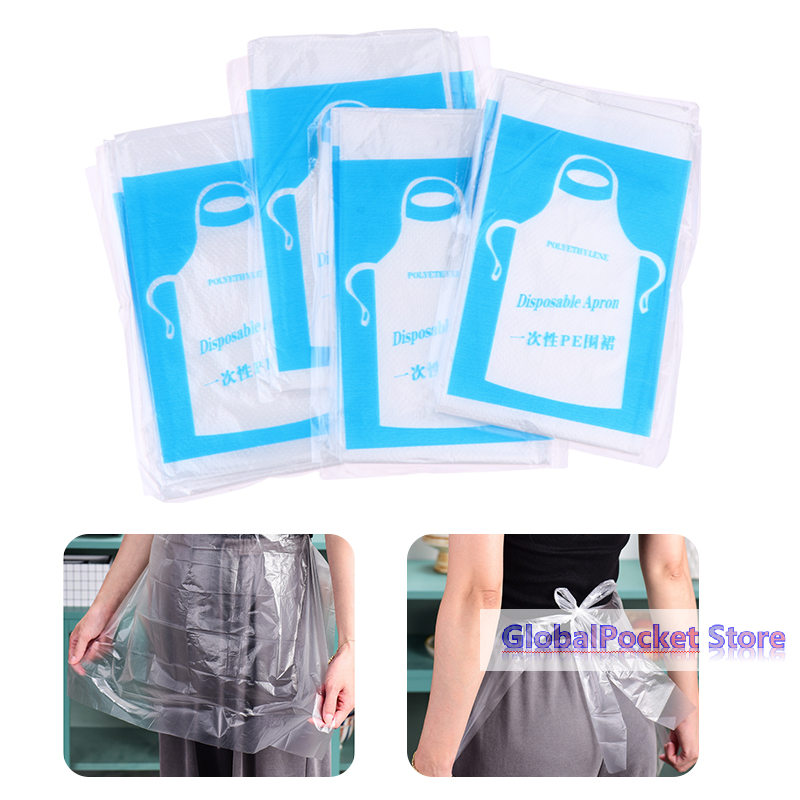 25pcs Disposable Aprons Clear  - Art Craft Adult incelemesi ve fiyatı