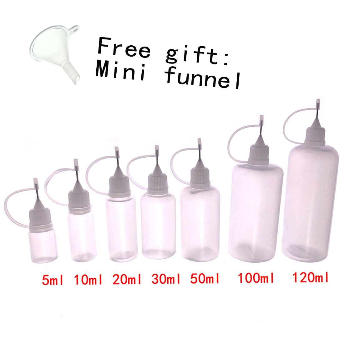 10pcs 5/10/50/120ML Vial Small - Quilling Paper Strips incelemesi ve fiyatı